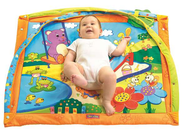 Развивающий коврик с дугами "Солнечный день"