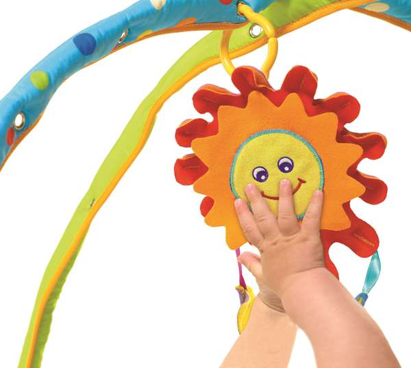 Развивающий коврик с дугами "Солнечный день"