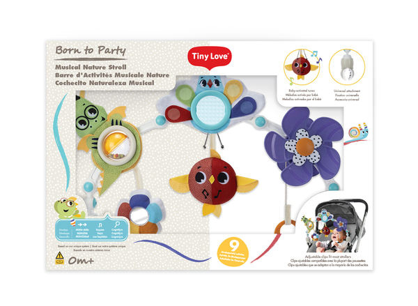 Музична дуга для коляски "Born to Party"